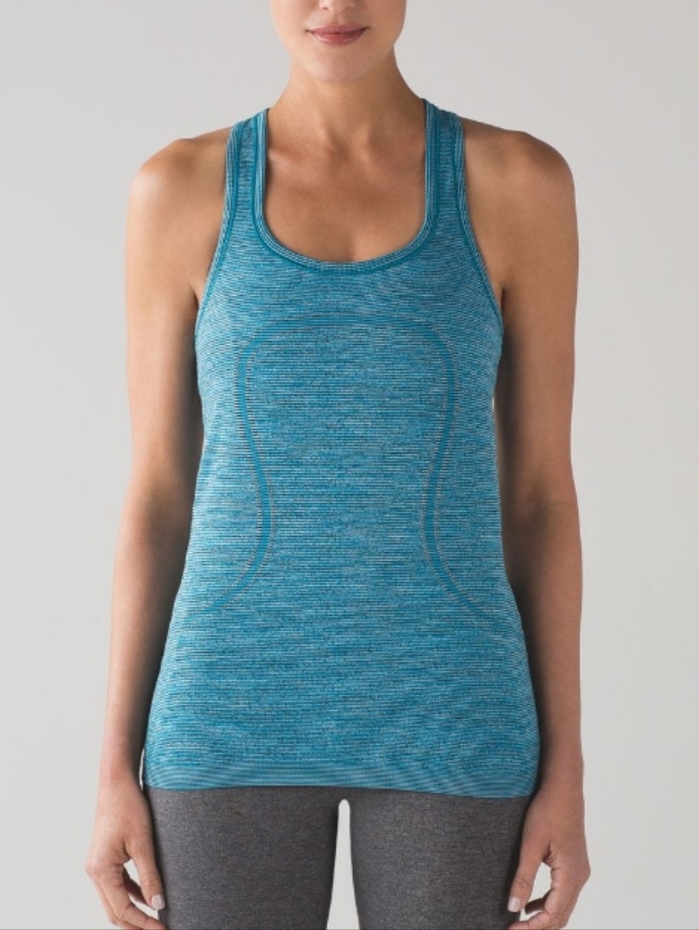 💜 Lululemon Swiftly Tech Racerback Blue/Black EUC
